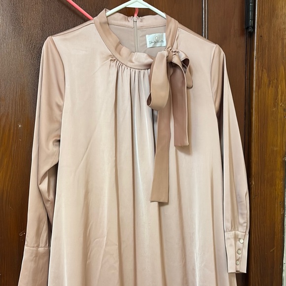 Dainty Jewells Pink Long Sleeve Dress - Picture 3 of 10